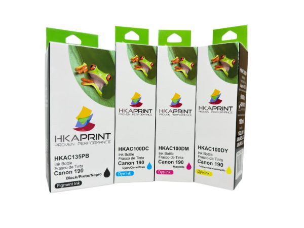 Precio de venta de tinta Canon 190 Negra Black o Colores.