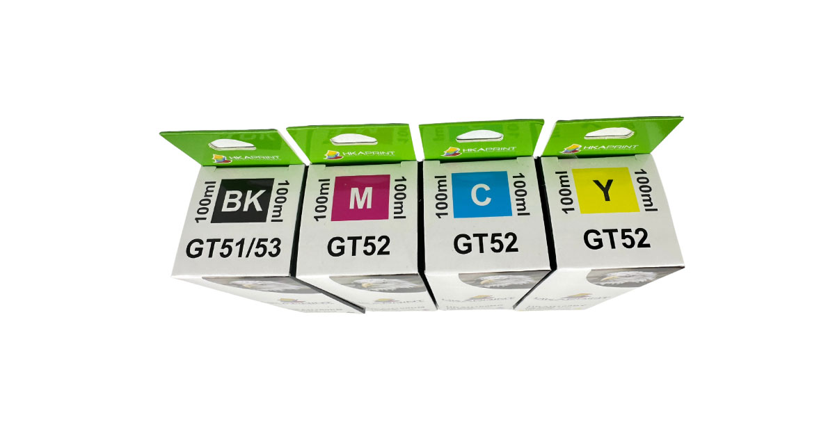 Comprar tinta para impresora HP serie GT51, GT52, GT53.