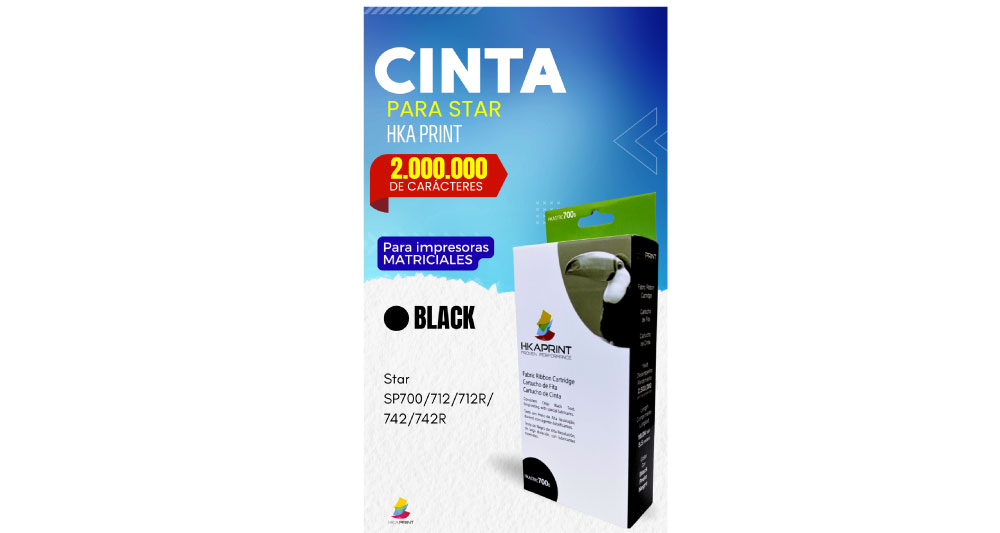 Venta de cintas para STAR SP700 en Lima, Arequipa, Trujillo, Cusco.