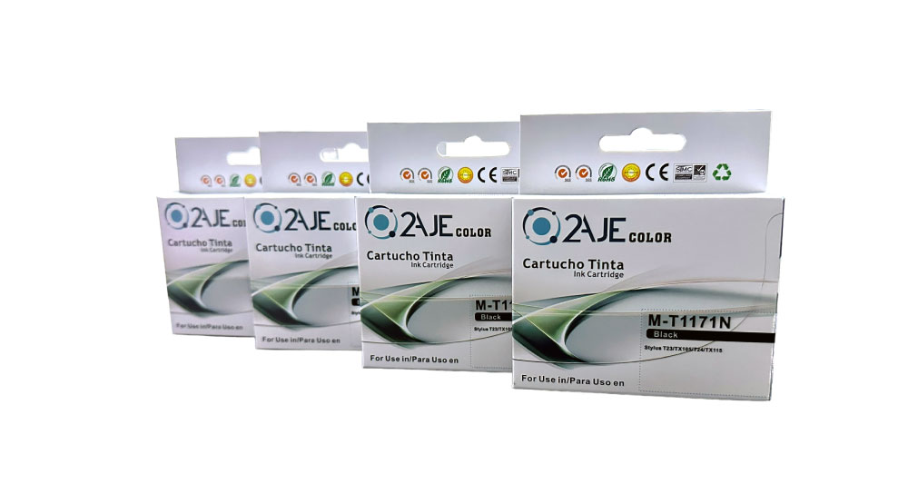 Precios de venta de los cartuchos de tinta compatibles para HP 1171 Y 133 135.