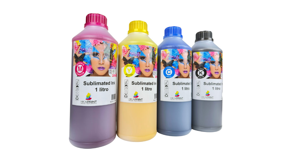 Venta de tintas para sublimar compatibles marca HKA Print, en todos los colores para Lima, Trujillo, Cusco, Arequipa, Moquegua, Tacna, Puno.